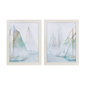 Framed-Watercolor-Sailboat-Print-(Set-of-2)-Wall-Art