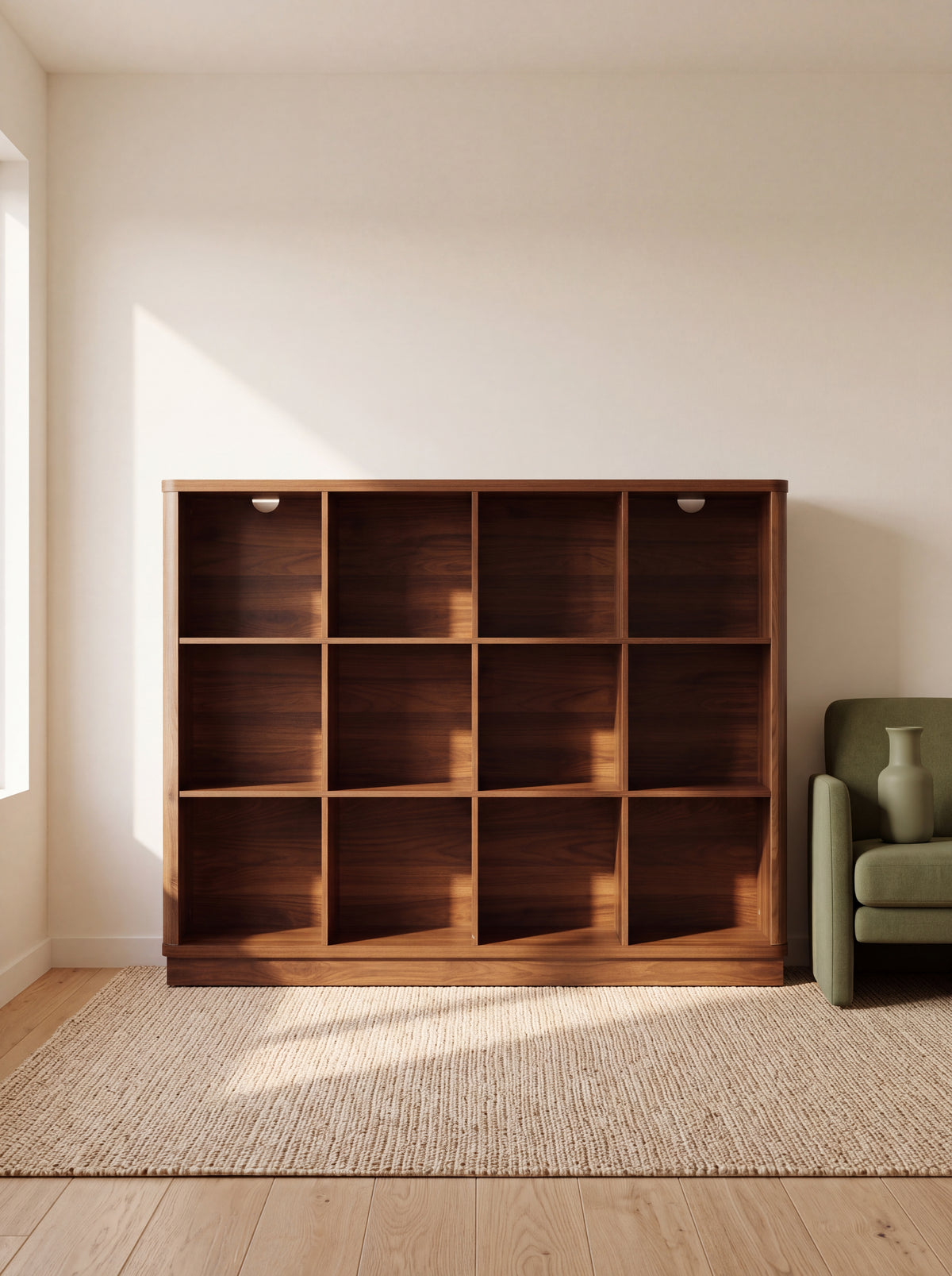 Book Shelf Cube Storage Organizer Bookcase - 12 Cube Storage Cubes