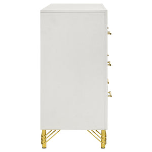Chesney - 6 Drawer Bedroom Dresser - White