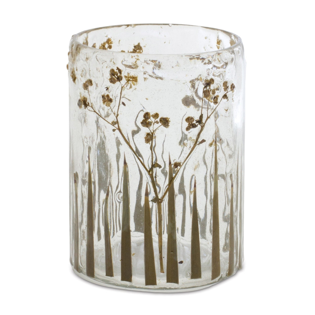 Dried-Floral-Glass-Candle-Holder-(Set-of-3)-Candle-Holders