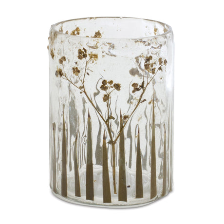 Dried-Floral-Glass-Candle-Holder-(Set-of-3)-Candle-Holders