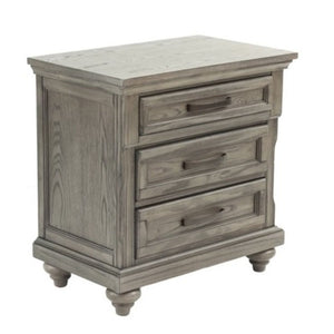 3 Piece Bedroom Set, Bed With 2 Nightstands