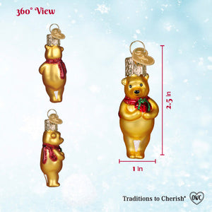 Mini Winnie With Gift Ornament