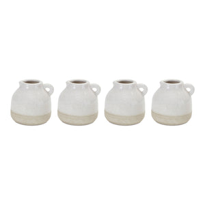 Stoneware bud vase (set of 4)