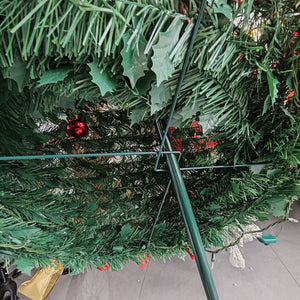 7.5Ft Prelit Pop Up Christmas Tree Decoration