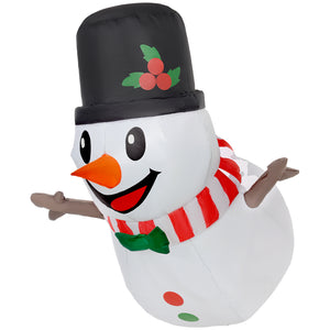 3.4' Inflatable Hanging Snowman Christmas Display
