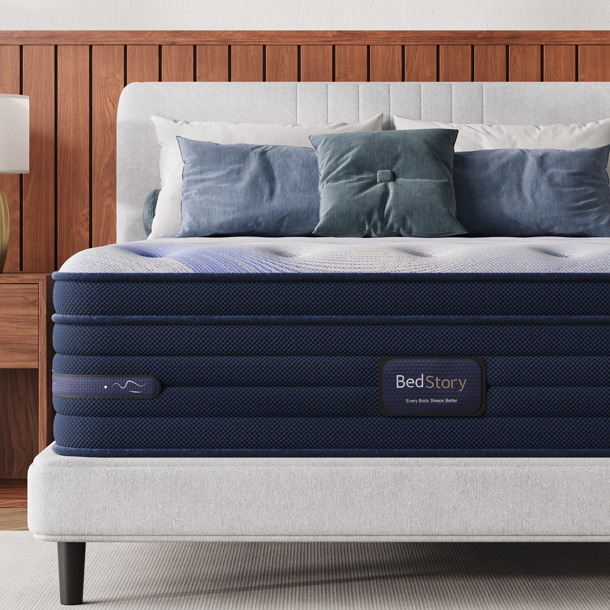 Bedstory Spine Align Pro 14" Twin Firm Pressure Relieving Cooling Hybrid Mattress
