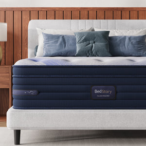 Bedstory Spine Align Pro 14" Twin Firm Pressure Relieving Cooling Hybrid Mattress