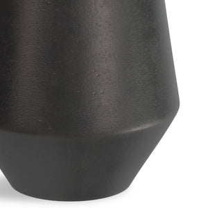 Gloria - Cast Aluminum Side Table - Black
