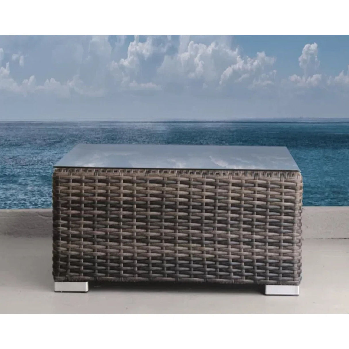 Minnesota - Outdoor Coffee Table Cube Design - Multicolor
