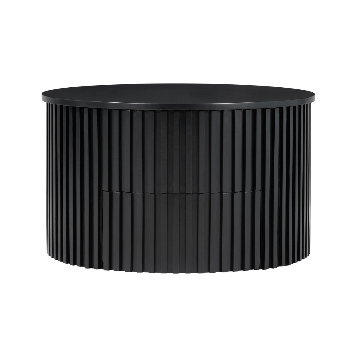 Round Lift Top Coffee Table With Hidden Storage For Living Room