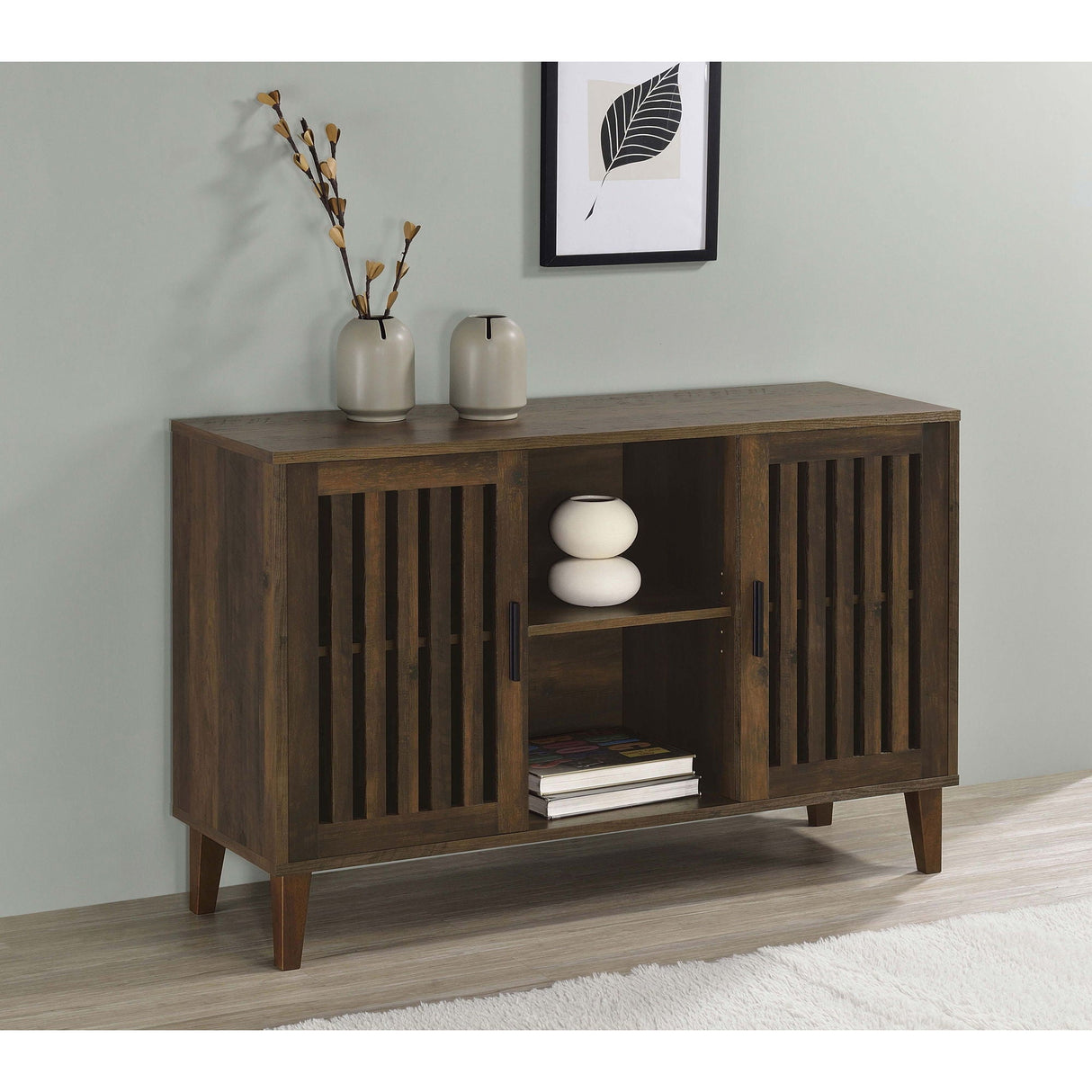 Brommer - 2 Door Accent Cabinet - Brown
