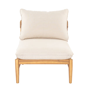 Terassi Outdoor Acacia Wood 4 Seater Sofa