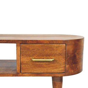 Solid Wood Valenza Media Unit