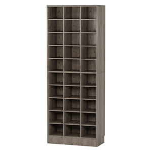10 Tier Shoe Storage Cabinet With 30 Cubbies