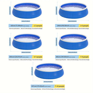 Inflatable Swimming Pool 366*76 Butterfly Design