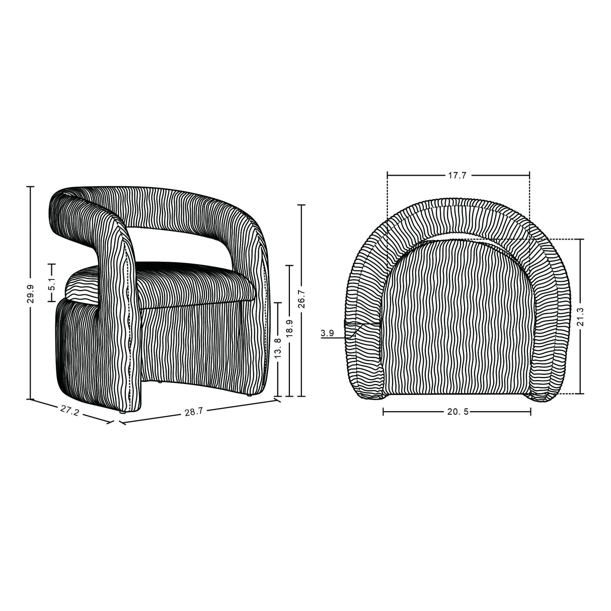 Corvette - Lounge Chair