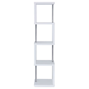 4 Tier Bookcase With Accents