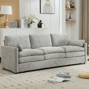 Cozy Upholstered 3 Seater Sofa Cushion For Living Room