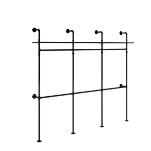 Industrial Pipe Clothing Rack