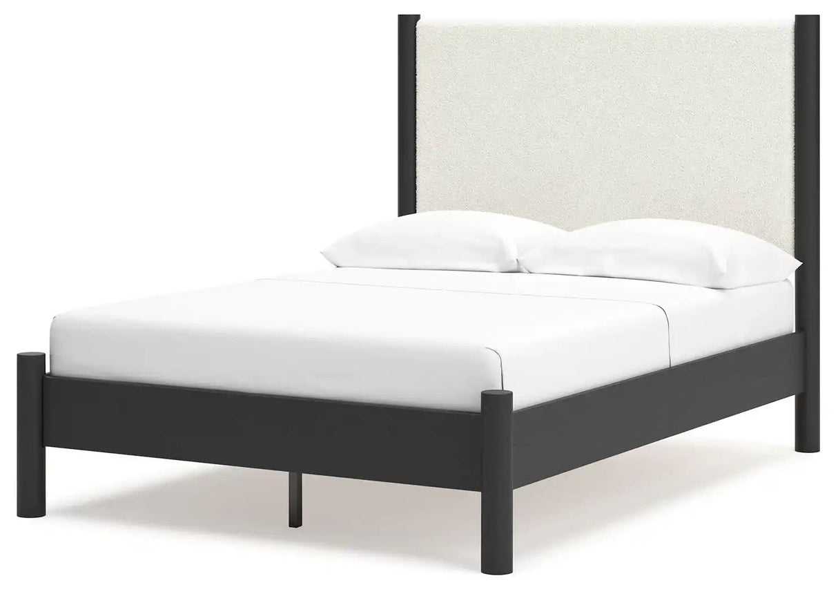 Cadmori - Upholstered Panel Bed - Best Buy Furniture