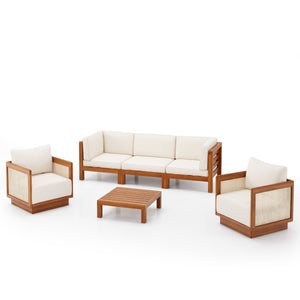 Paola Acacia 5 Seater Patio Conversation Set