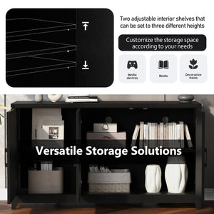 Vibe Haus TV Stand for TVs Up to 65 Inches