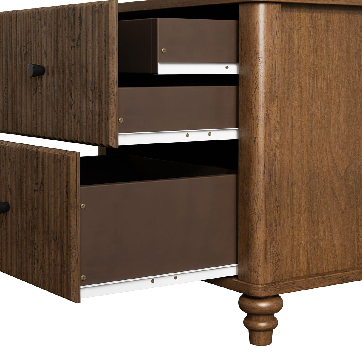 3 Piece Bedroom Set With Bed And 2 Nightstands