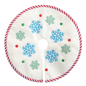 Mini Snowflake Tree Skirt
