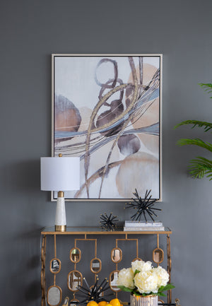 Rectangle Abstract Watercolor Oil Painting