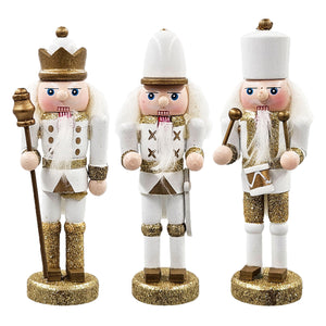 Set of 3 4.9" Nutcracker Ornaments