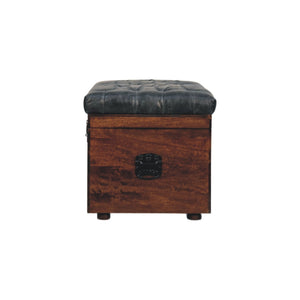 Solid Wood Storage Bench