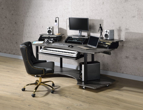 Eleazar Music Recording Studio Desk Wood