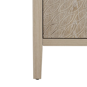 Modern Storage Cabinet With 4 Doors & Adjustable Shelves