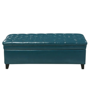 Juliana - Storage Ottoman With Birch Legs - Best Buy Furniture