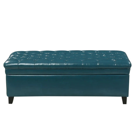 Juliana - Storage Ottoman With Birch Legs - Best Buy Furniture