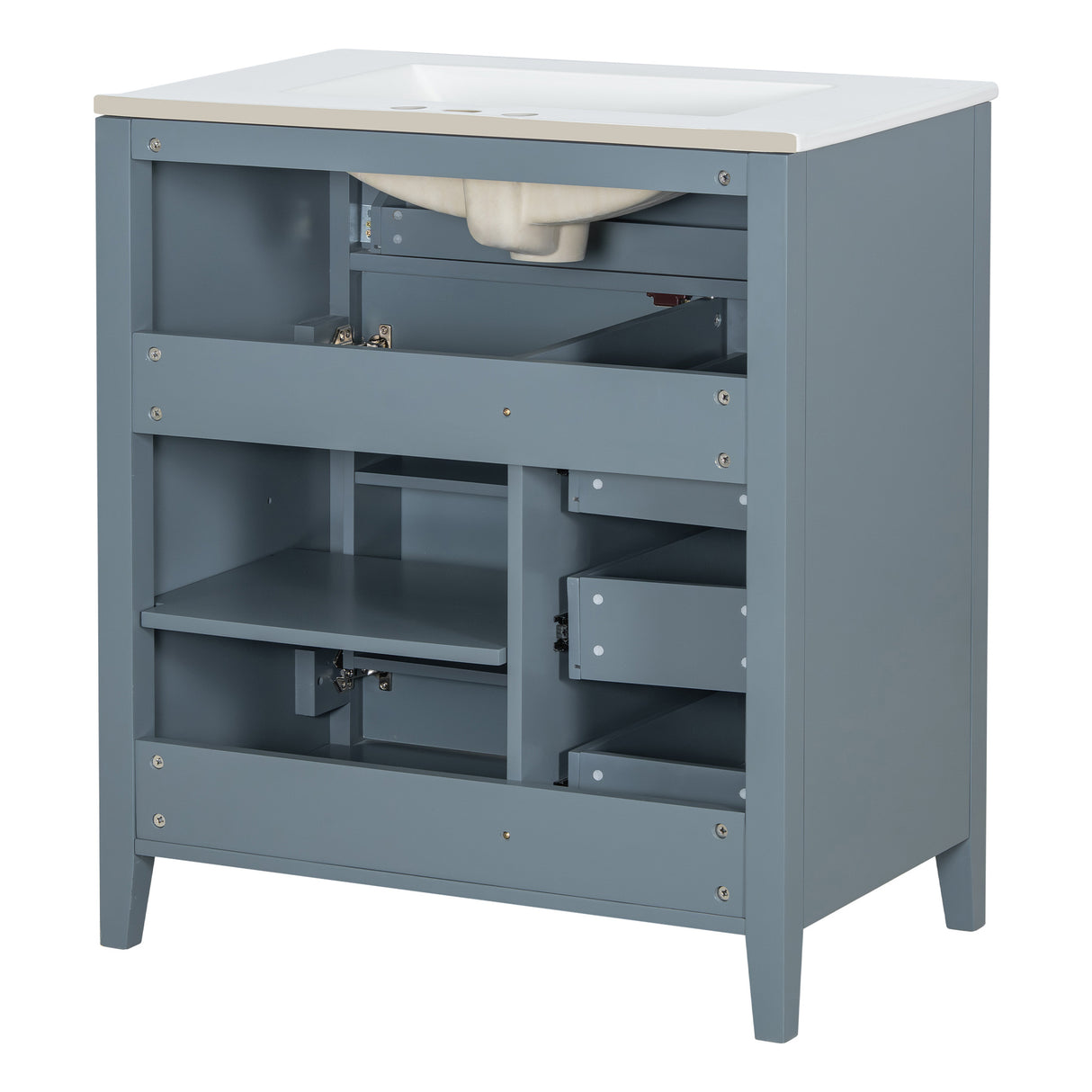 30-Inch Bathroom Vanity with Storage