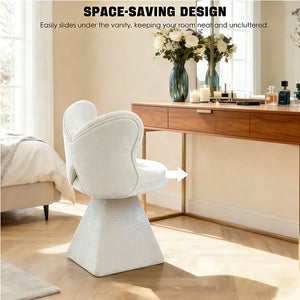 Vanity Chair with Butterfly Back