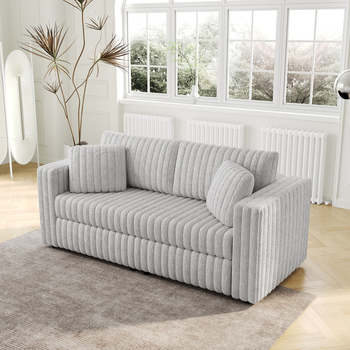 75.6" Soft Modular 2-Person Sofa