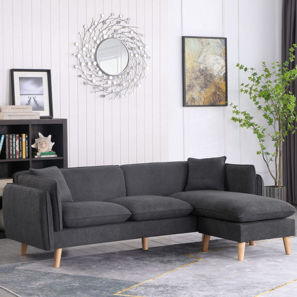 Brayden - Fabric Sectional Sofa Chaise