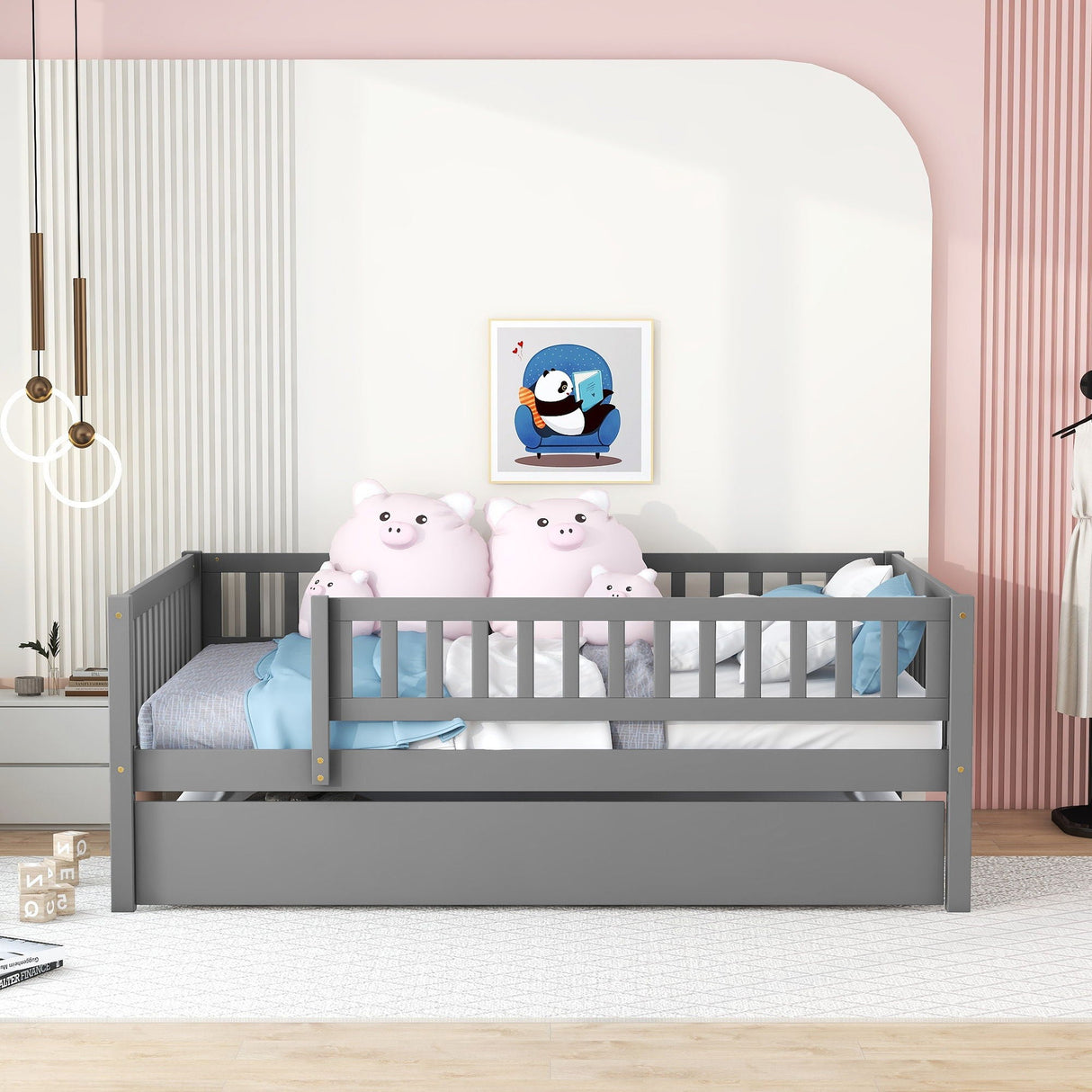 Multi Functional Wooden Daybed Bed