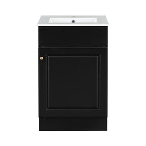 Bathroom Vanity With Sink, Cabinet With Adjustable Shelf