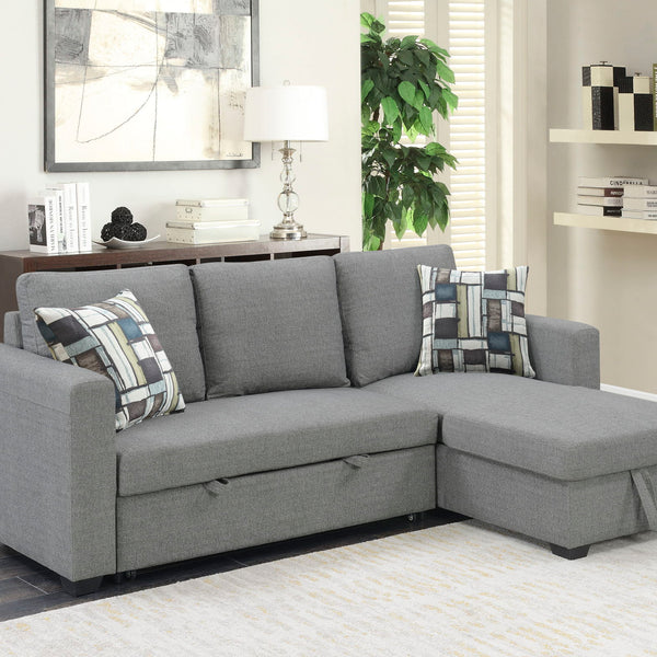 Pensole - Reversible Pop - Up Sleeper Sectional