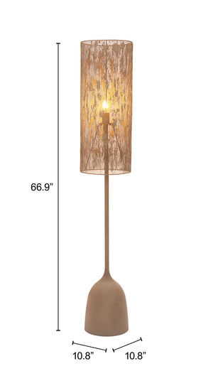 Zuo Modern Buff Floor Lamp