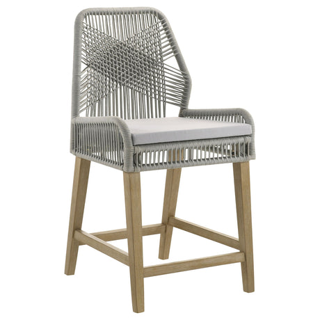 Counter Height Stools (Set of 2) - Gray - Rope