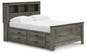 Frandern - Bookcase Panel Bed - Best Buy Furniture