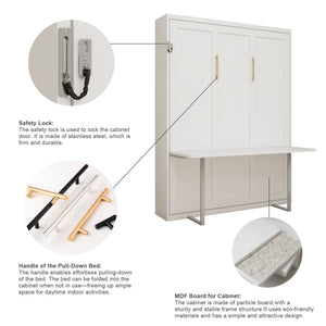 Folding Vertical Murphy Wall Bed