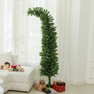 HOMCOM 6ft Whimsical Pencil Christmas Tree