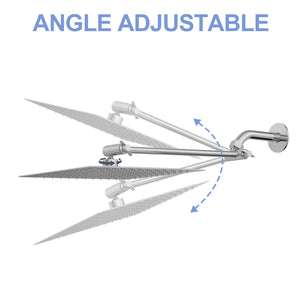 Sleek Design Stainless Steel Shower Arm Extension