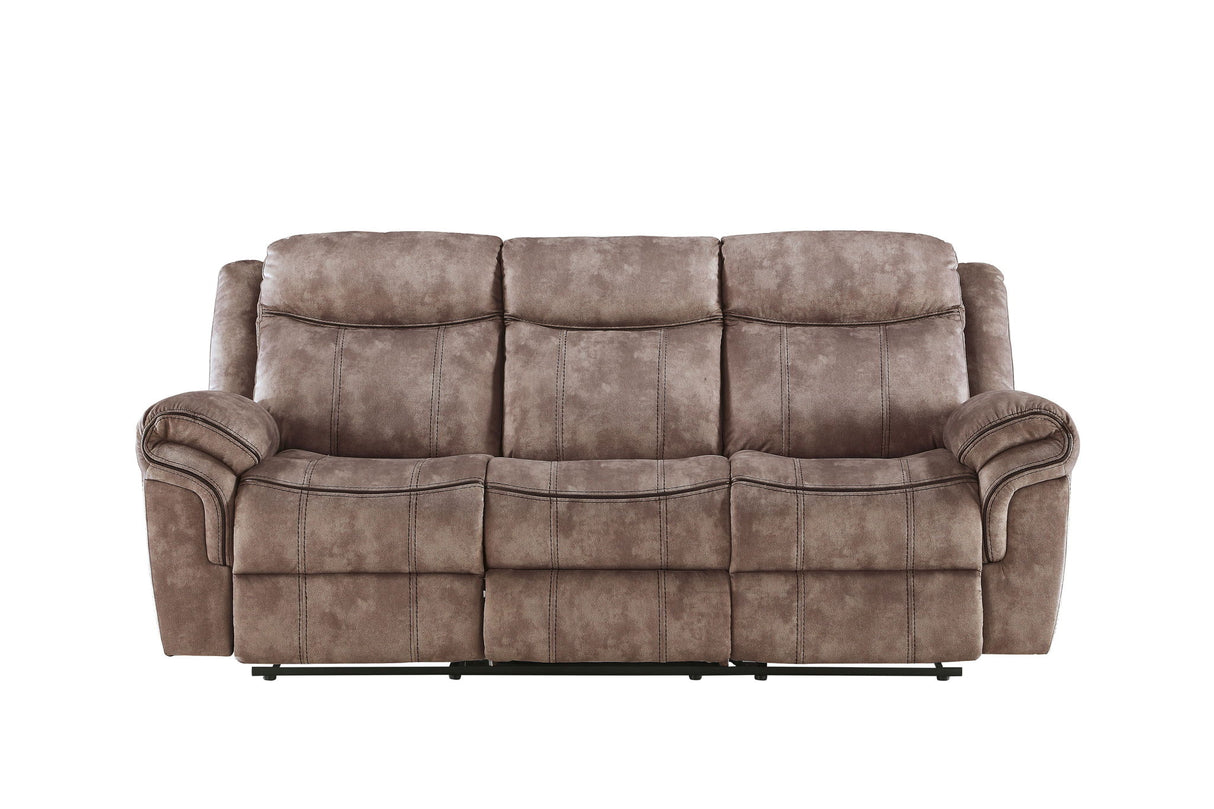 Zubaida - Two Tone 3 Piece Recliner Living Room Set